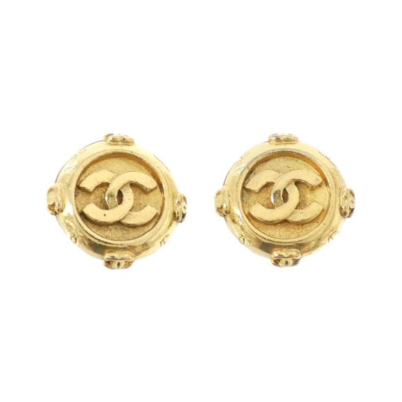 CHANEL Gold Earrings - Picture 1 of 5
